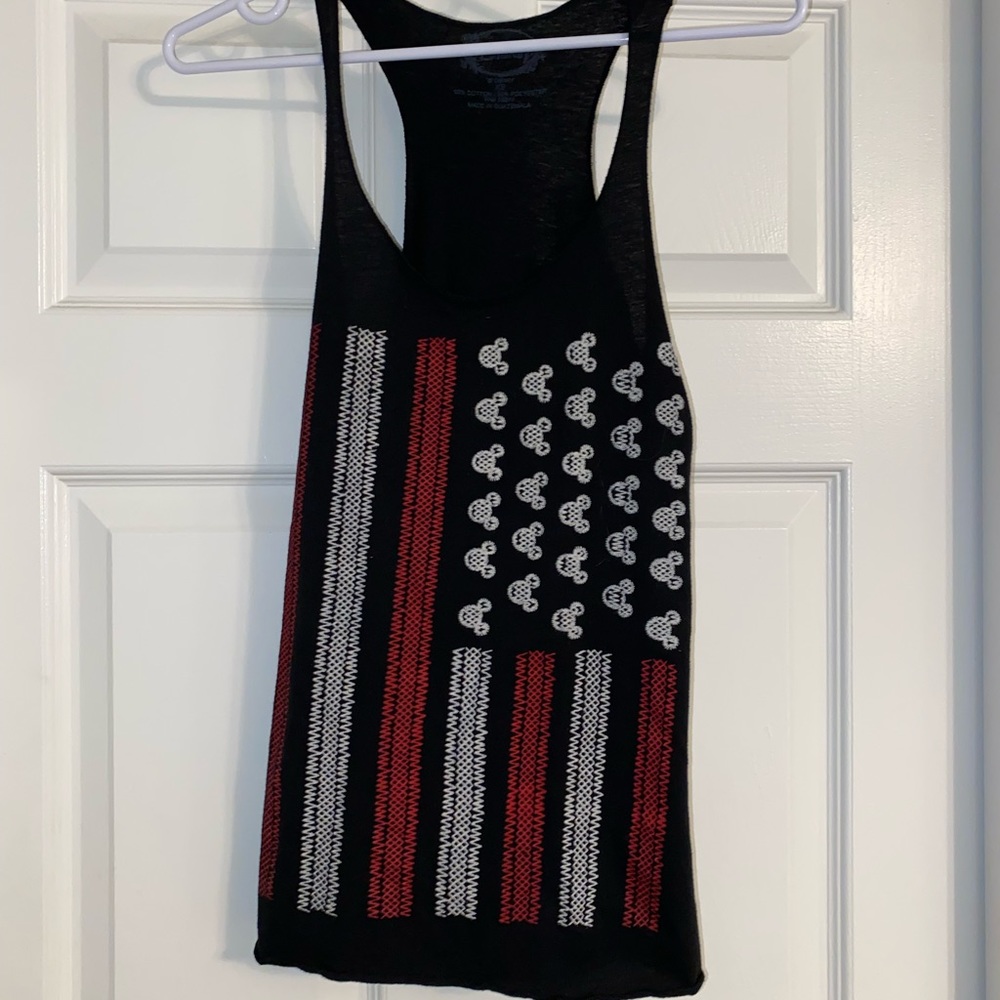 Mickey Mouse Flag Tank Top